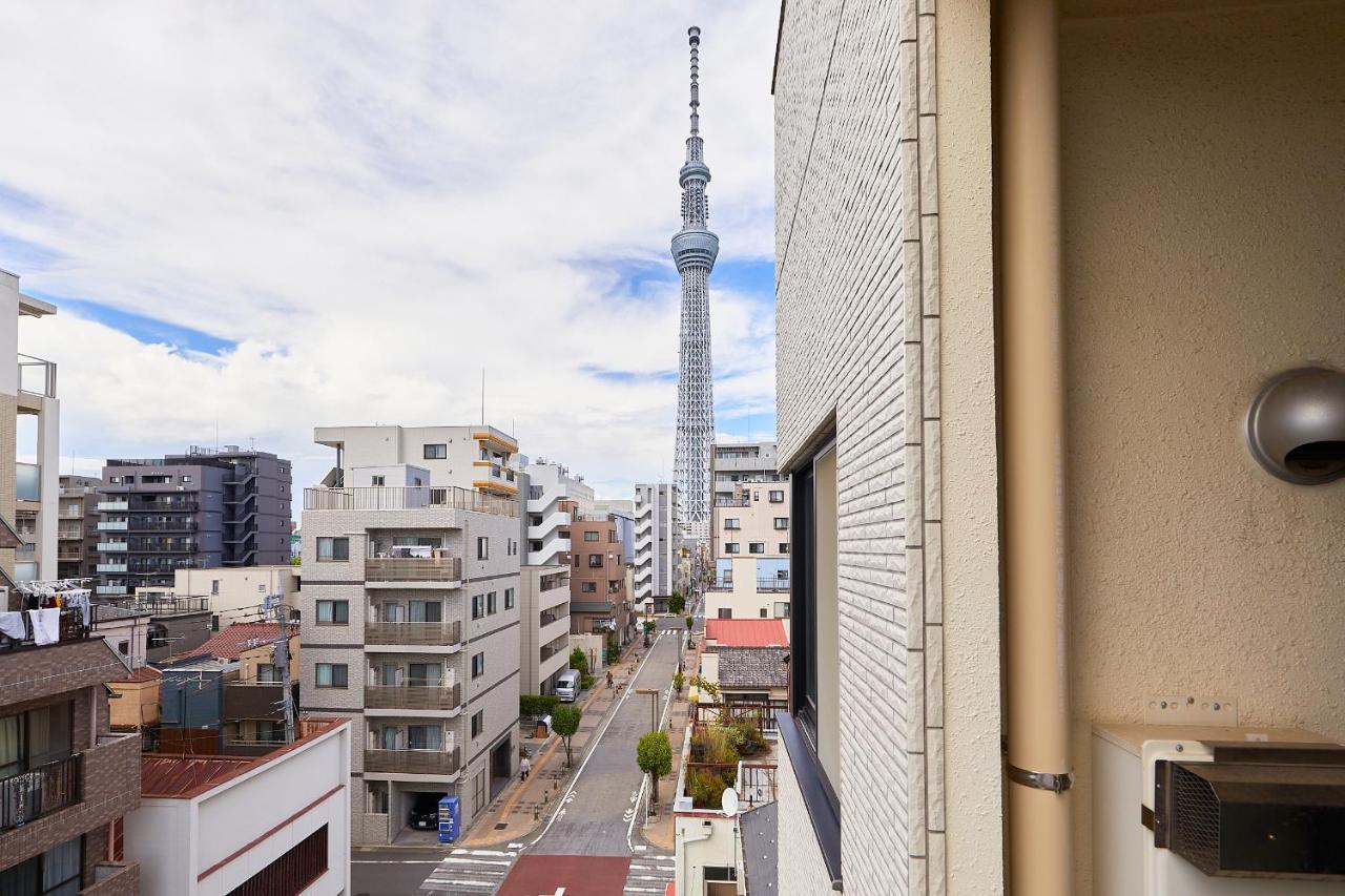 Ferienwohnung Skytree View Kinshicho - Self Check-In Only Präfektur Tokio Exterior foto