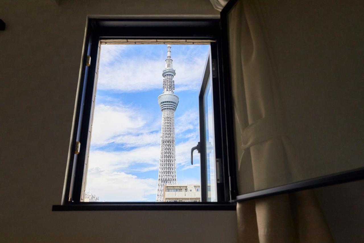 Ferienwohnung Skytree View Kinshicho - Self Check-In Only Präfektur Tokio Exterior foto