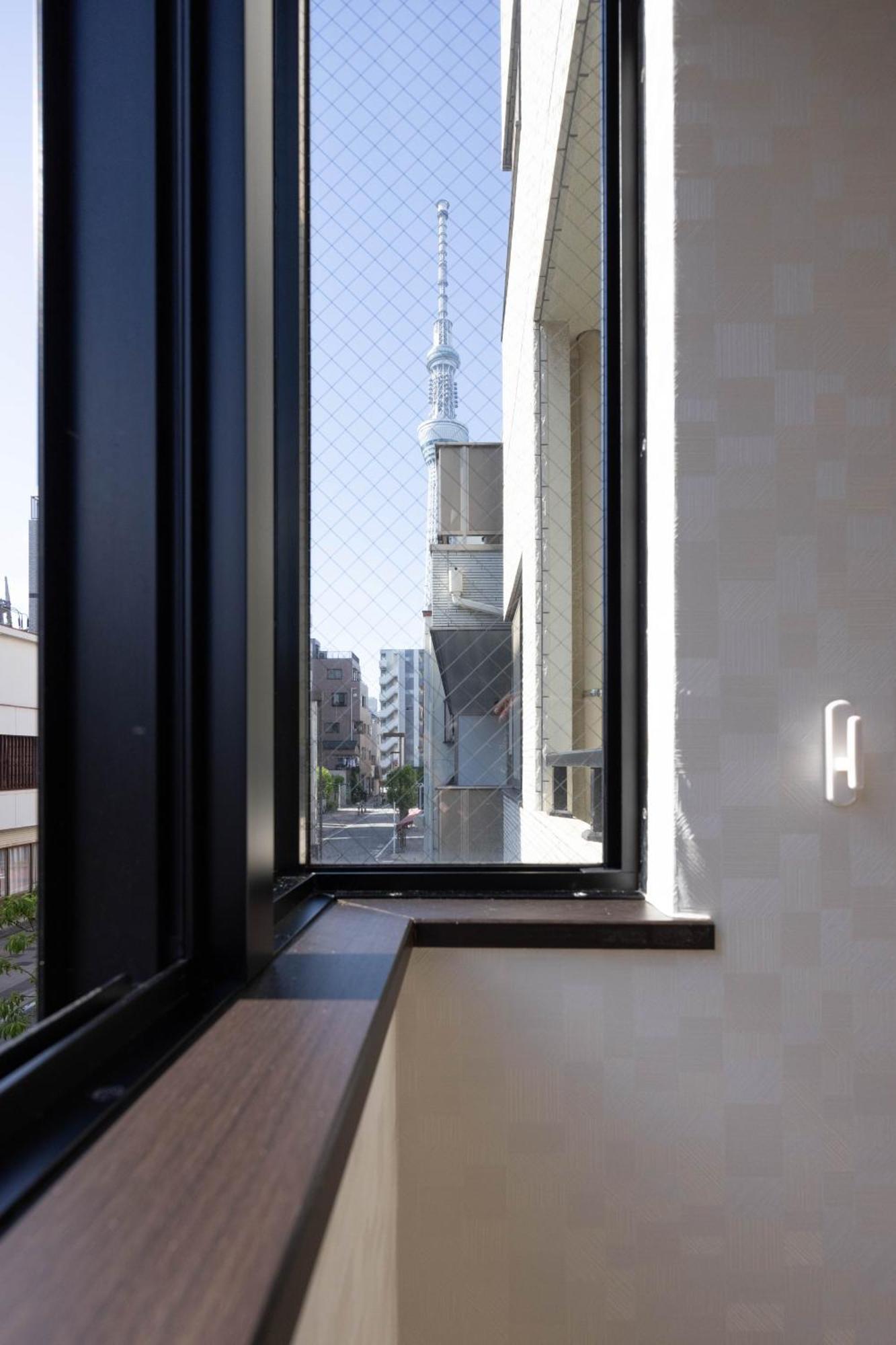 Ferienwohnung Skytree View Kinshicho - Self Check-In Only Präfektur Tokio Exterior foto